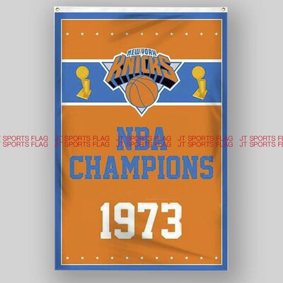 NBA纽约尼克斯篮球俱乐部球队冠军队旗旗帜定制New York Knicks