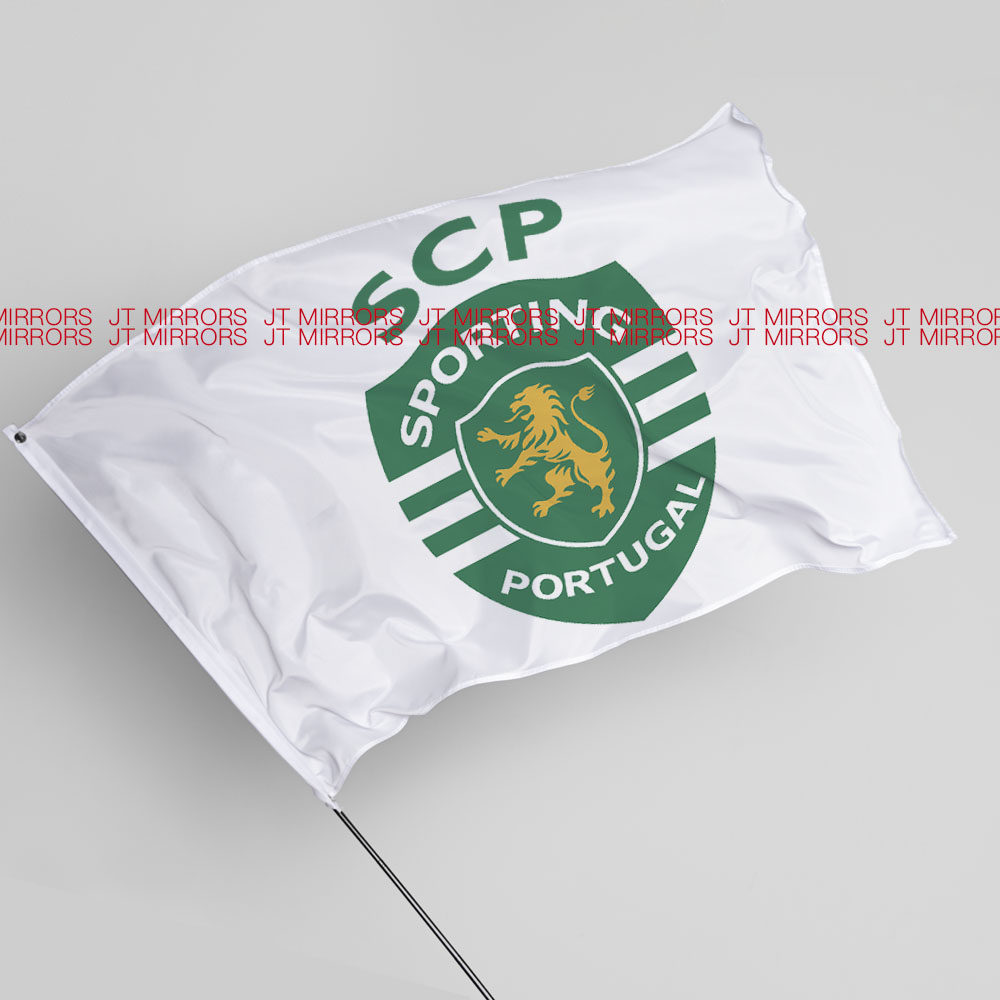 欧冠联赛葡萄牙体育足球俱乐部球队周边应援队旗定做Sporting CP