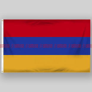 Armenia 世界杯足球Armenia Flags亚美尼亚国旗旗帜定做Flag