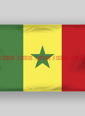 2022卡塔尔世界杯32强足球塞内加尔国旗队旗旗帜定做Senegal Flag