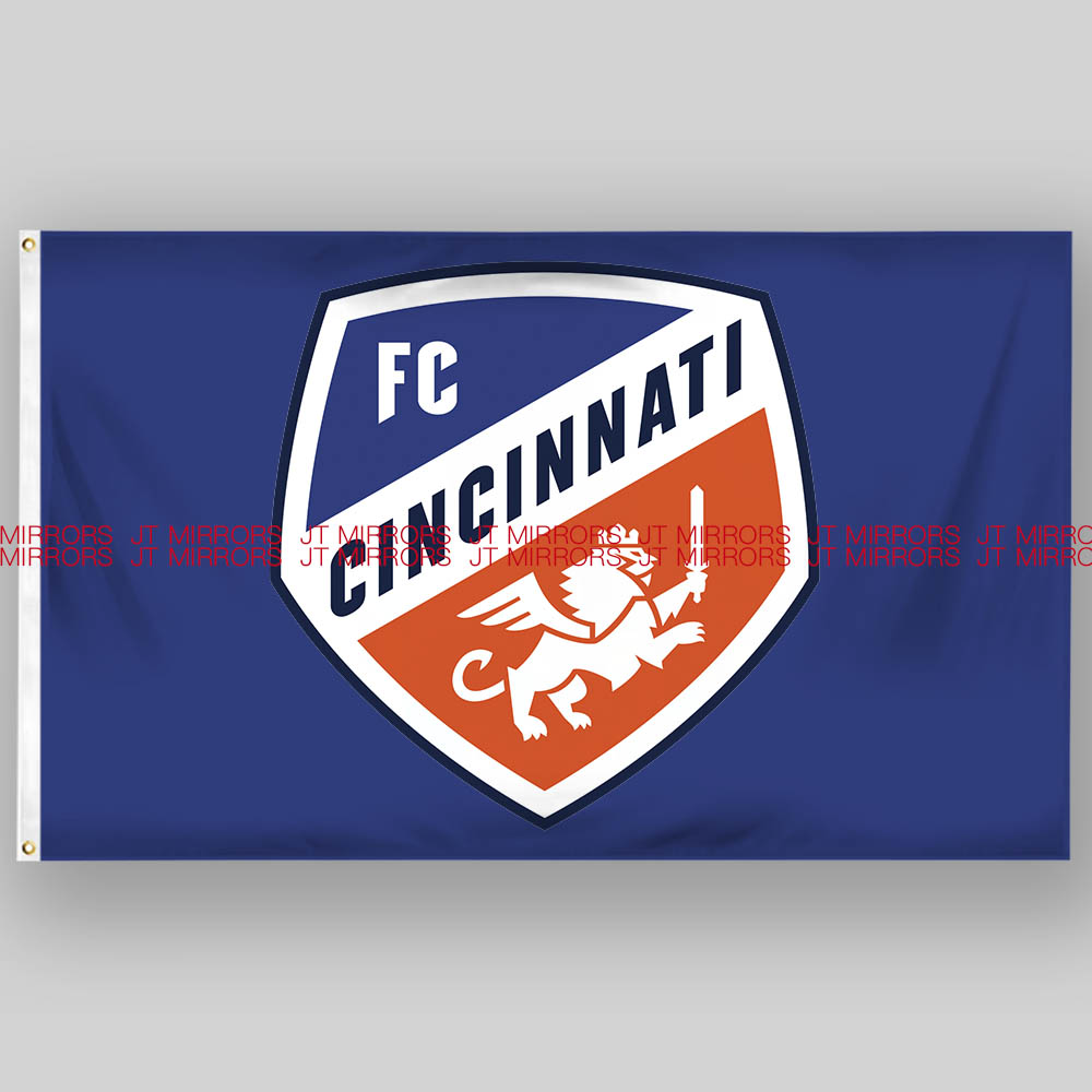 MLS美国职业足球大联盟辛辛那提俱乐部队旗帜FC Cincinnati flag