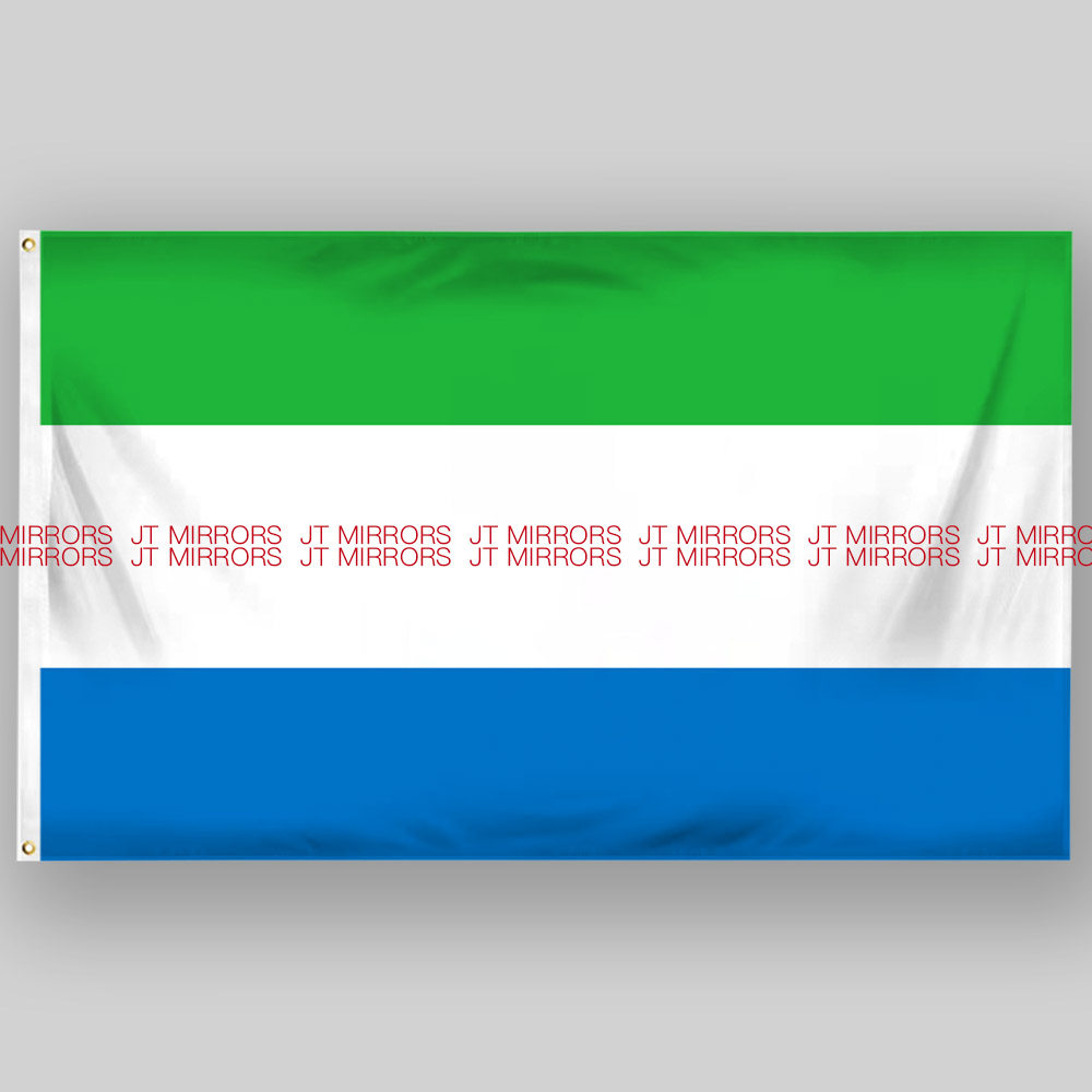 世界杯足球Sierra Leone Flag塞拉利昂国旗定做Flag Sierra Leone