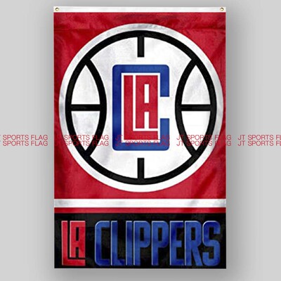 NBA洛杉矶快船篮球俱乐部球队冠军队旗旗帜Los Angeles Clippers