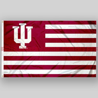 NCAA印第安纳州大学校旗队旗旗帜