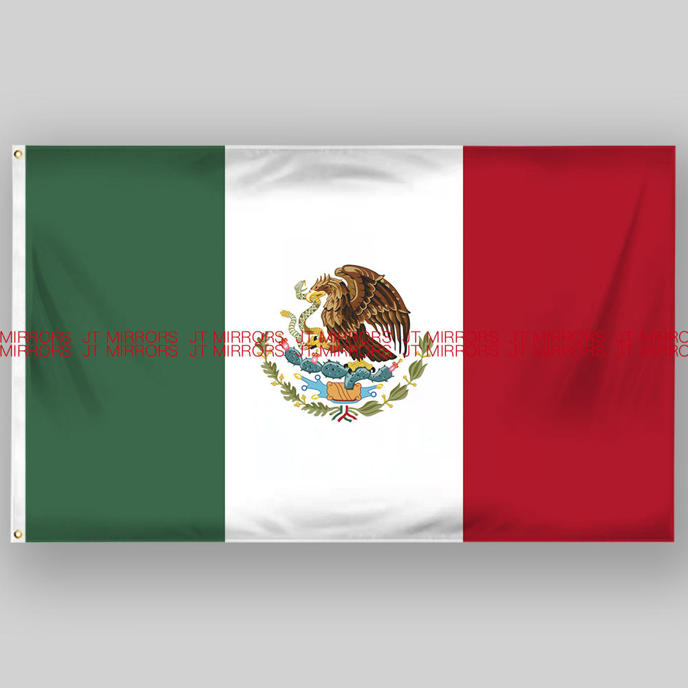 2022卡塔尔世界杯32强足球墨西哥国旗队旗旗帜定制定做Mexico