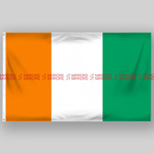 Ivoire Flag象牙海岸 Côte 旗帜国旗Flag