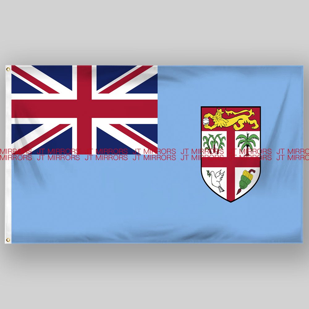 世界杯足球fiji flag斐济国旗旗帜定制定做flag of fiji