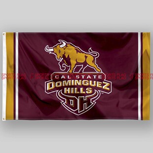 NCAA大学队旗旗帜Cal State Dominguez Hills Toros Banner Flag