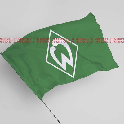 云达不莱梅足球俱乐部球队队旗旗帜定做定制SV Werder Bremen