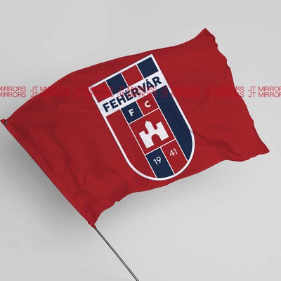 白堡足球俱乐部球队队旗旗帜定制定做Fehérvár Football Club