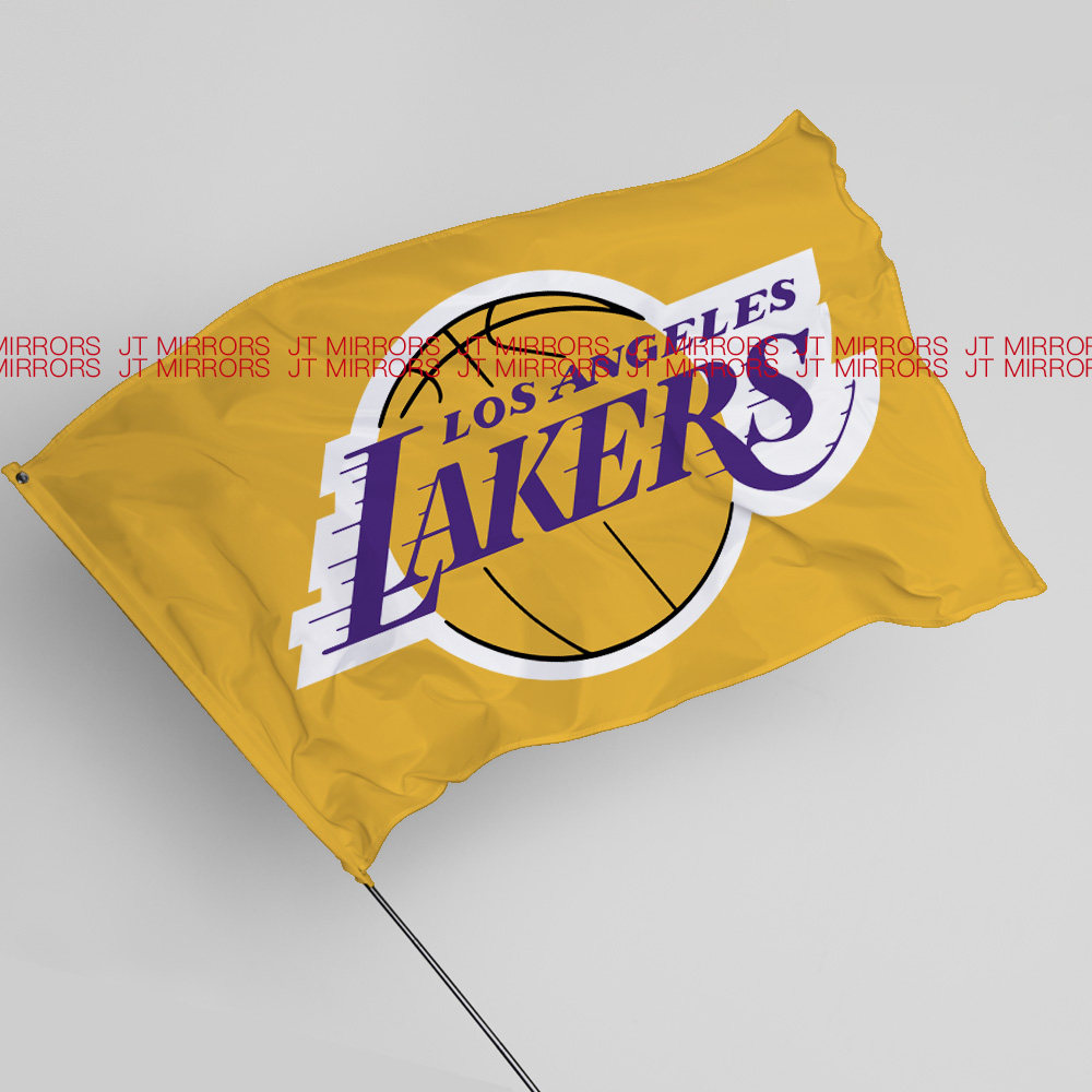 nba洛杉矶湖人篮球队队旗科比詹姆斯旗帜定制los angeles lakers