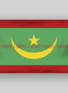 世界杯足球Mauritania Flag毛里塔尼亚国旗Flag of Mauritania