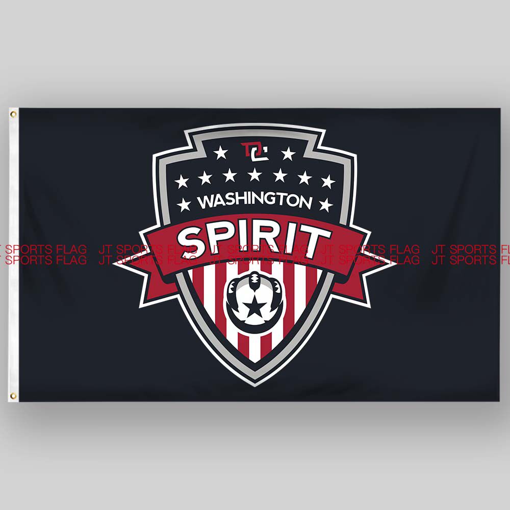 NWSL国家女子足球联赛华盛顿精神队Washington Spirit队旗旗帜