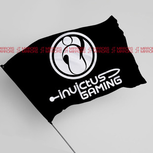 刀塔DOTA2国际邀请赛Invictus Gaming无敌游戏电竞俱乐部战队旗帜