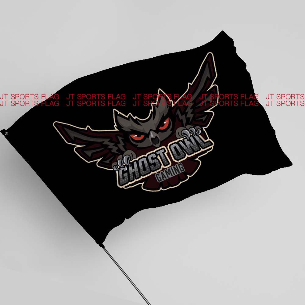 王者荣耀GOG电子竞技俱乐部战队周边旗帜定制定做GhostOwlGaming