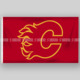 NHL加拿大卡尔加里火焰队曲棍球冰球俱乐部队旗Calgary Flames
