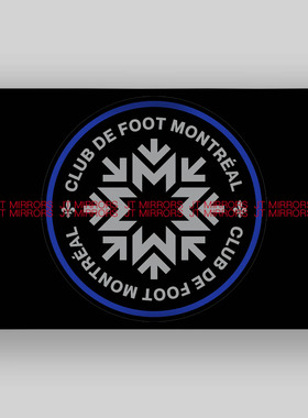 MLS美国职业足球大联盟CF蒙特利尔球队旗帜定制CF Montréal flag