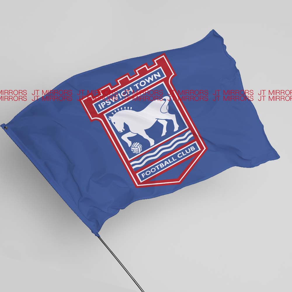 伊普斯威奇鎮(zhèn)足球俱樂部球隊隊旗旗幟定制定做Ipswich Town F.C.