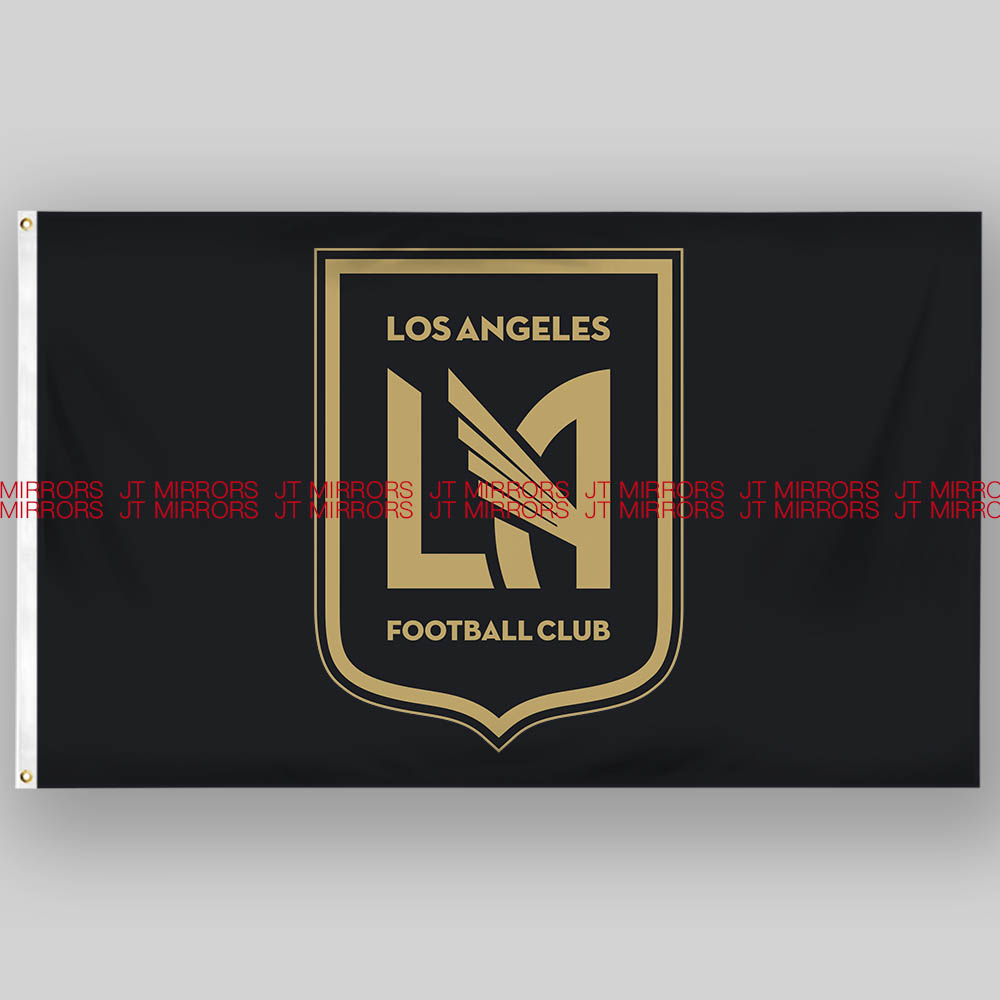 MLS美国职业足球大联盟洛杉矶足球俱乐部队旗Los Angeles FC flag