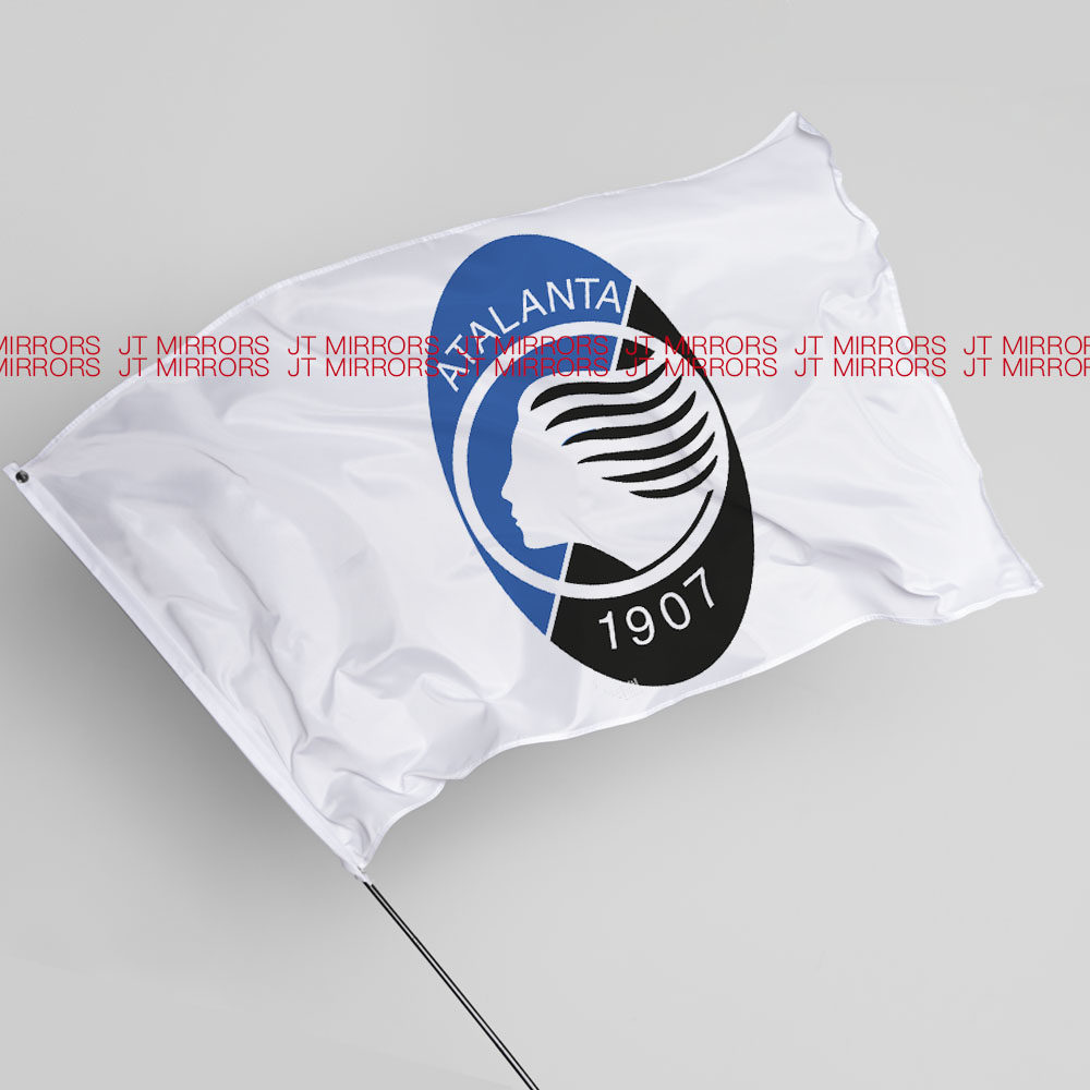 意甲联赛亚特兰大足球俱乐部球队周边应援队旗Atalanta B.C. flag