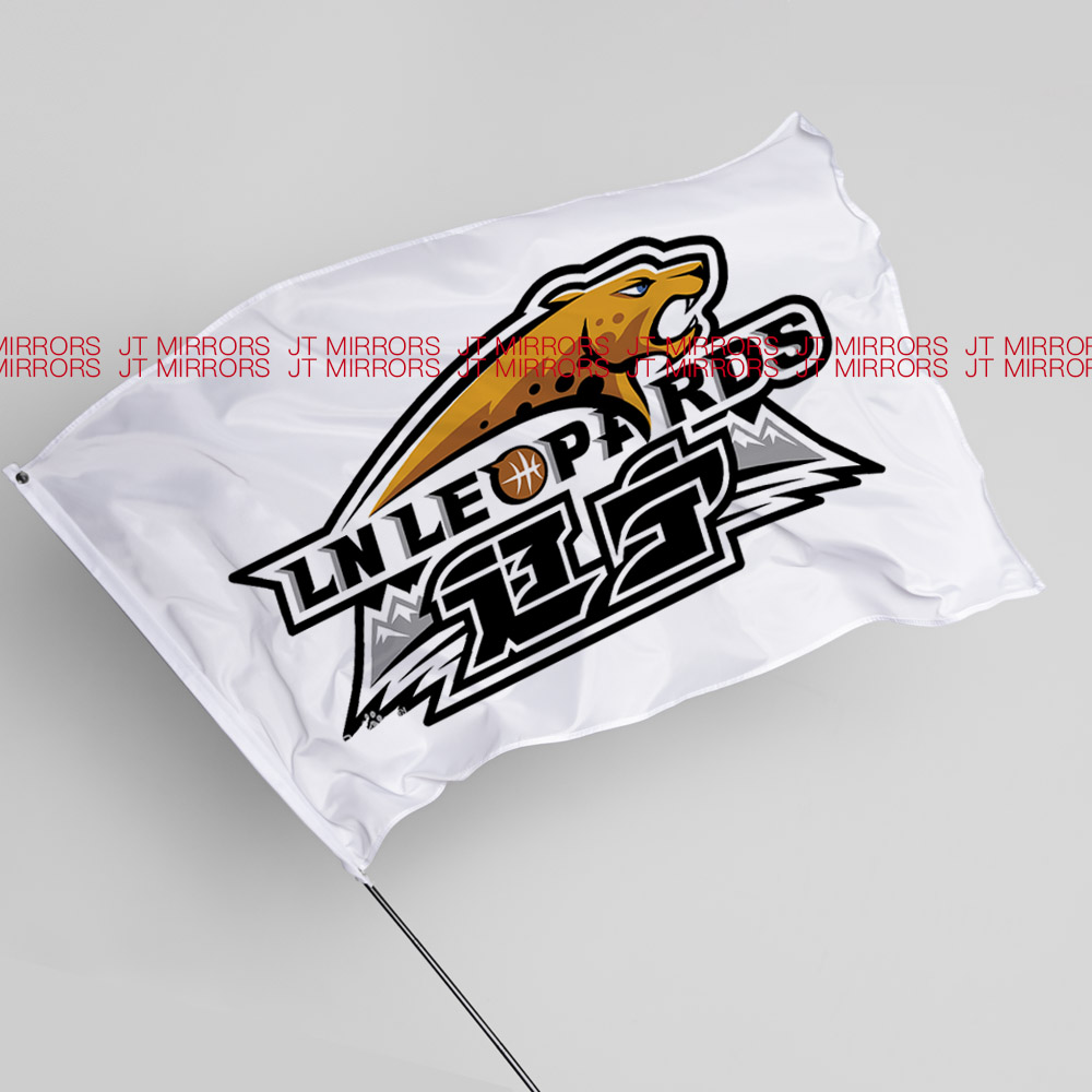 CBA联赛辽宁沈阳三生飞豹本钢男篮球俱乐部青少年周边队旗旗帜