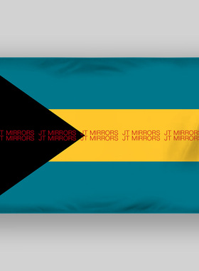 世界杯足球Bahamas Flags巴哈马国旗旗帜定做Flag of the Bahamas