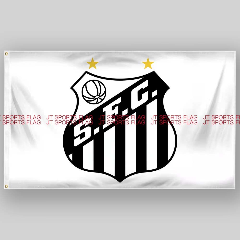 巴西甲级联赛桑托斯足球俱乐部球迷应援队旗帜定制Santos FC flag,文具电教/文化用品/商务用品,旗帜/锦旗,淘宝优惠券,粉丝福利购,淘宝优惠卷