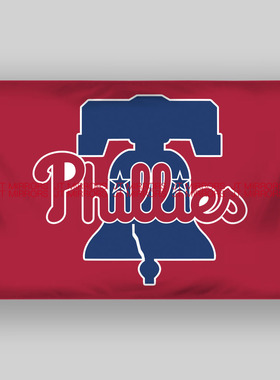 MLB美国费城费城人队棒球俱乐部队旗Philadelphia Phillies flags