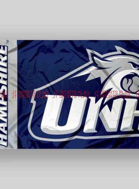 NCAA新罕布什尔野猫旗帜队旗定做New Hampshire Wildcats Flag