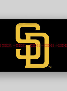 MLB美国圣地亚哥教士队棒球俱乐部队旗旗帜San Diego Padres flag