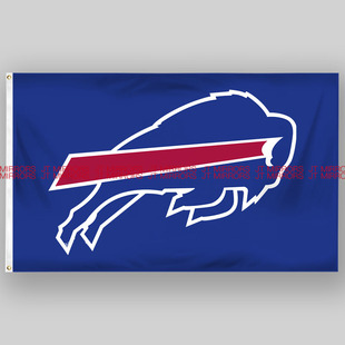 NFL美国布法罗比尔橄榄球俱乐部队队旗定做Buffalo Bills flags