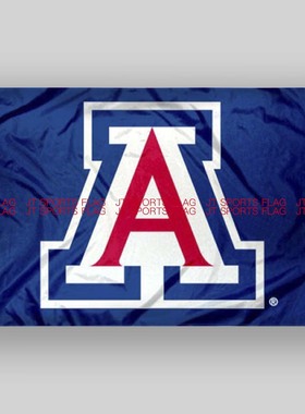 NCAA亚利桑那野猫大学学院队旗旗帜定制Arizona Wildcats Flag