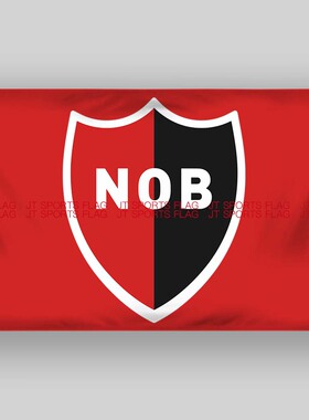 阿根廷甲级联赛纽维尔老男孩足球俱乐部队旗帜Newell's Old Boys