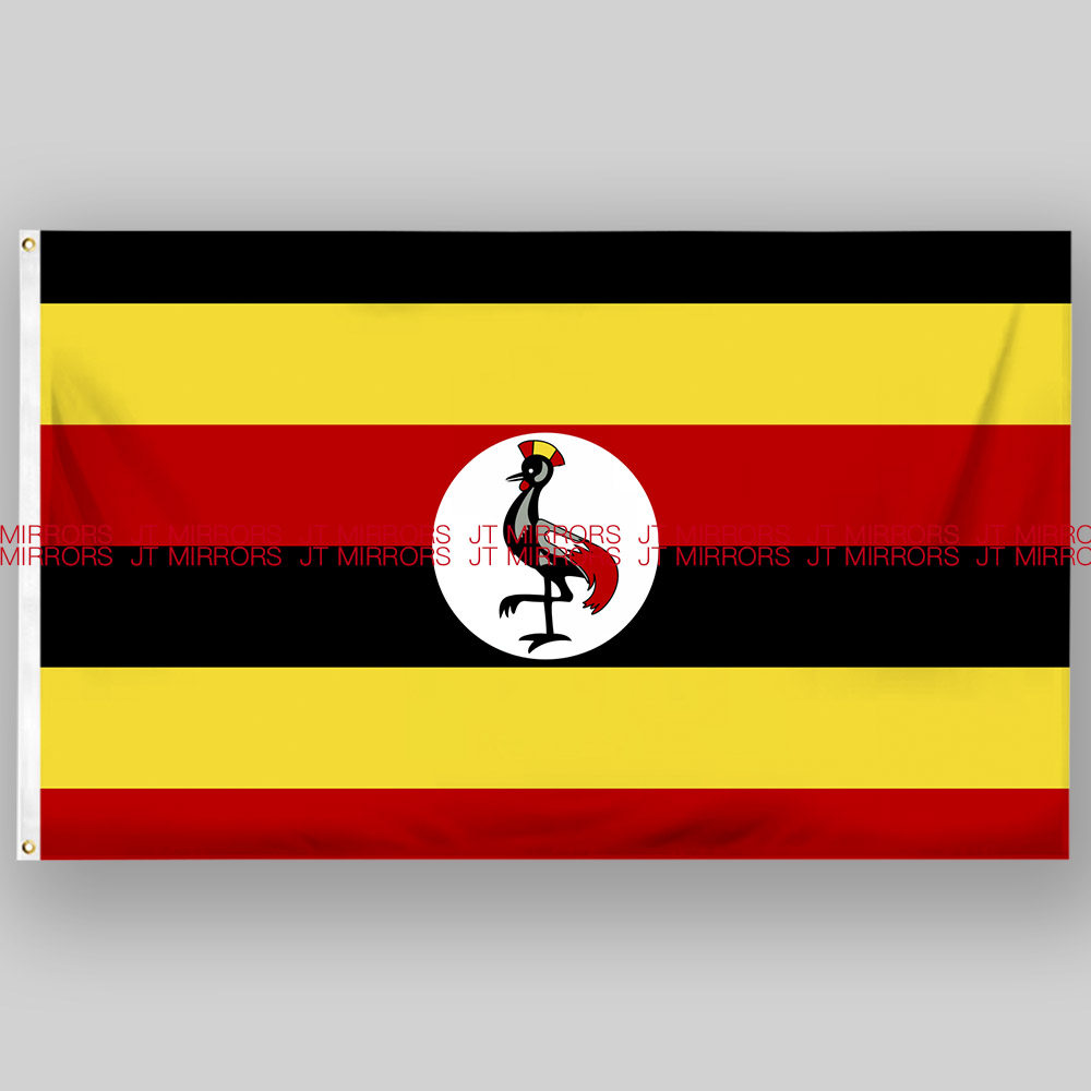 世界杯足球Uganda Flag乌干达国旗旗帜定制定做Flag of Uganda