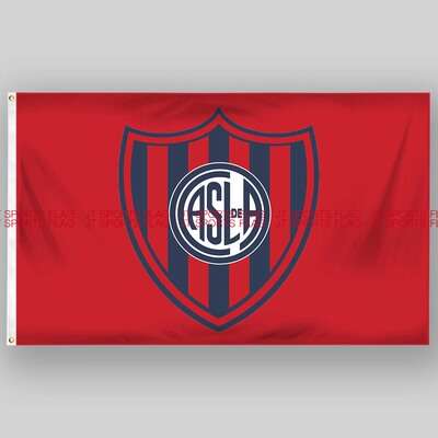 阿根廷甲级联赛圣洛伦索足球俱乐部球迷应援队旗定制San Lorenzo