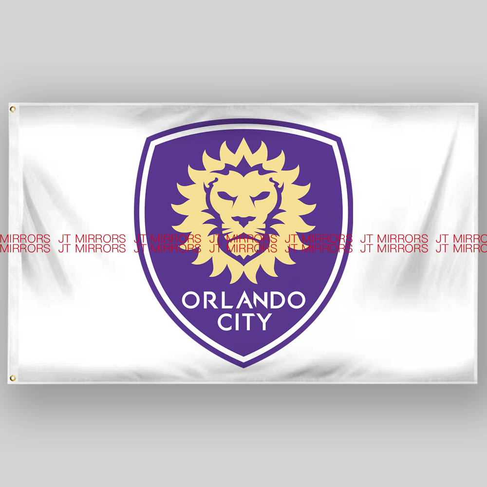 MLS美国职业足球大联盟奥兰多城球队旗帜Orlando City SC flag