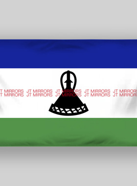世界杯足球Lesotho Flag莱索托国旗旗帜定制定做Flag of Lesotho
