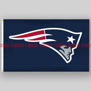 NFL美国新英格兰爱国者队橄榄球俱乐部队旗New England Patriots