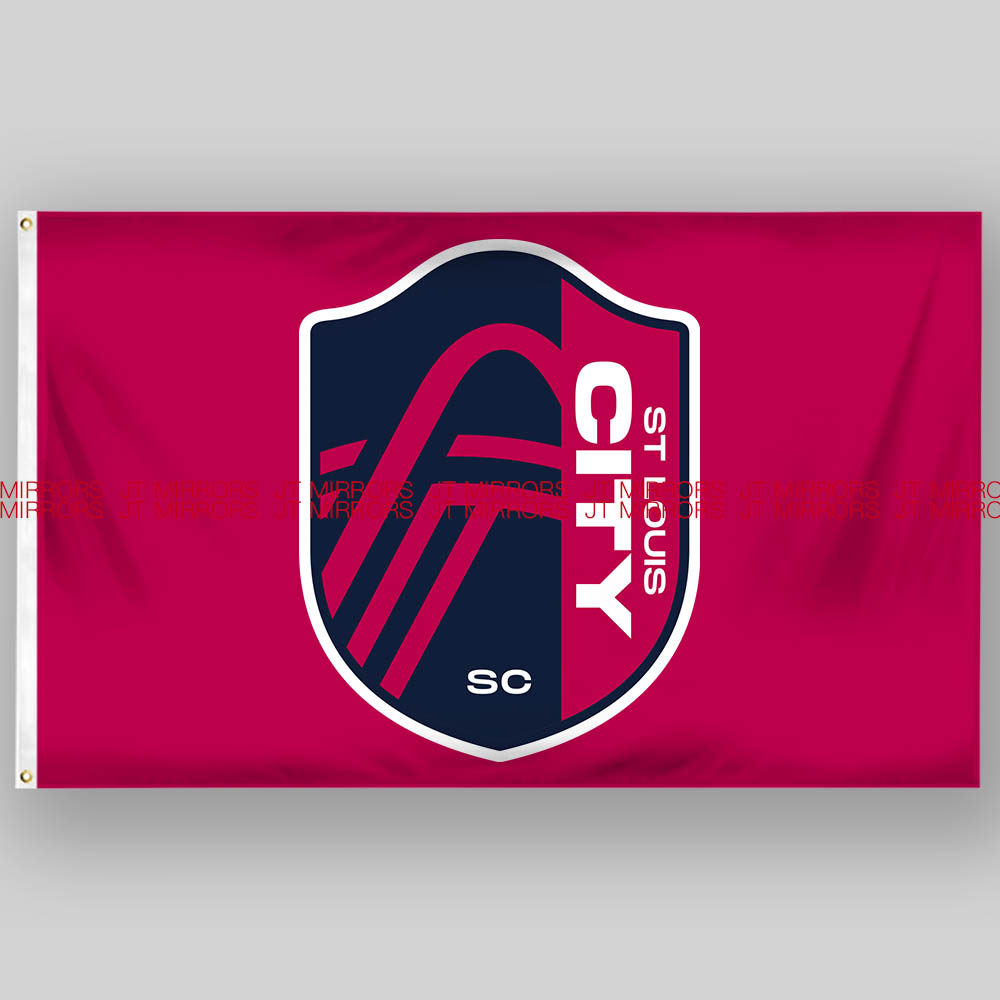 mls美国职业足球大联盟圣路易斯市队旗帜st. louis city sc flag