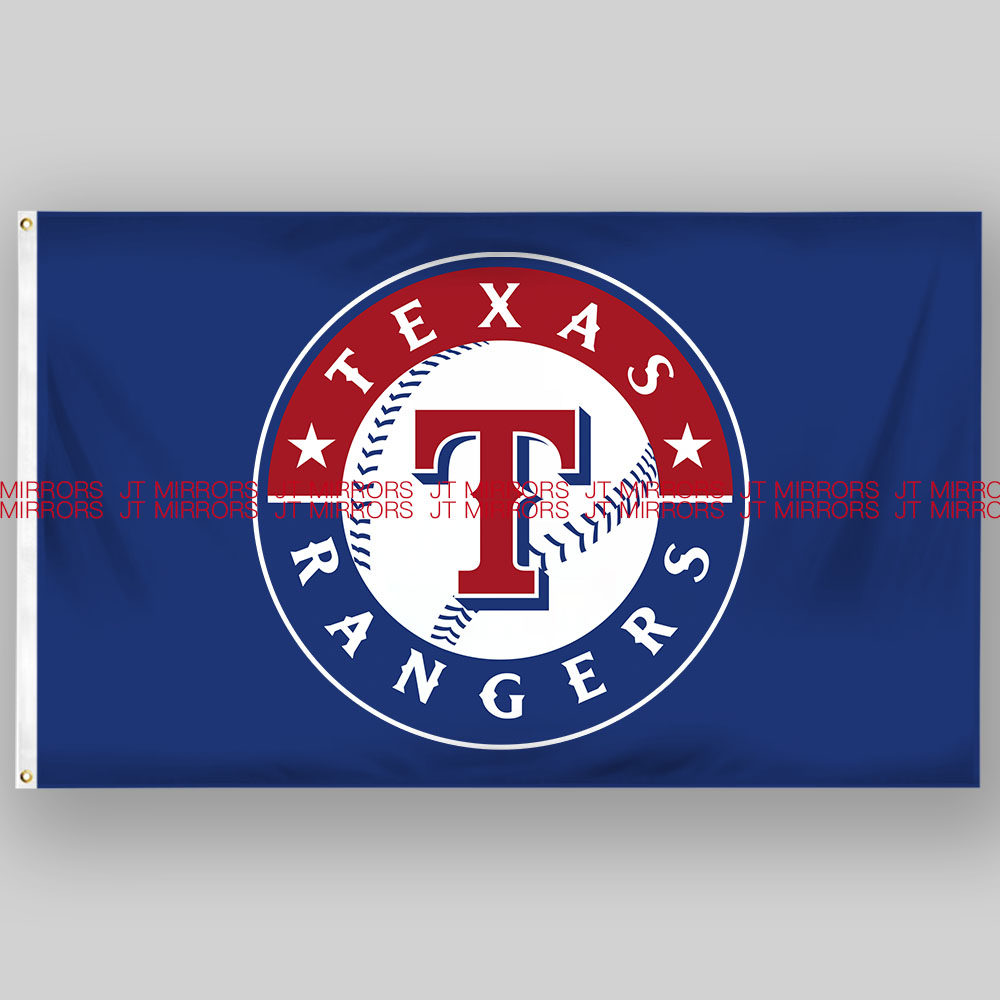 MLB美国德州游骑兵队棒球俱乐部队旗Texas Rangers (baseball)