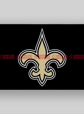 NFL美国新奥尔良圣徒队橄榄球俱乐部队旗New Orleans Saints flag