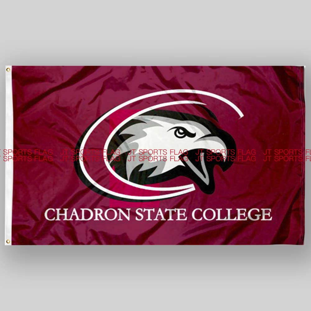 NCAA查德龙州老鹰大学队旗旗帜定制Chadron State Eagles Flag 文具电教/文化用品/商务用品 旗帜 原图主图