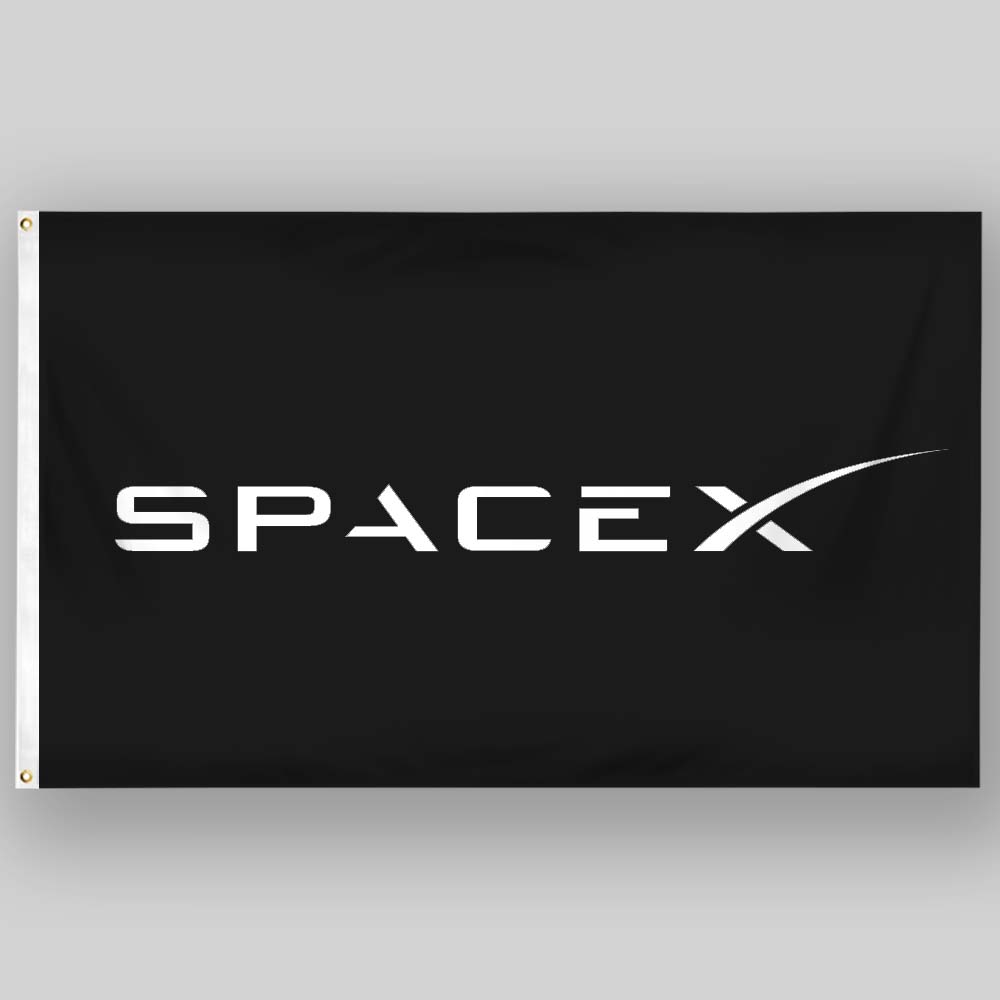 太空探索公司埃隆里夫马斯克Elon Reeve Musk星链星舰SpaceX旗帜