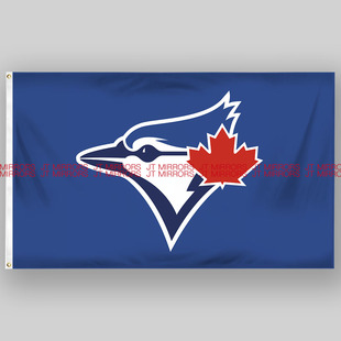 MLB美国多伦多蓝鸟队棒球俱乐部队旗旗帜Toronto Blue Jays flags