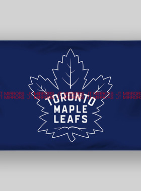 NHL加拿大多伦多枫叶队曲棍球冰球俱乐部队旗Toronto Maple Leafs