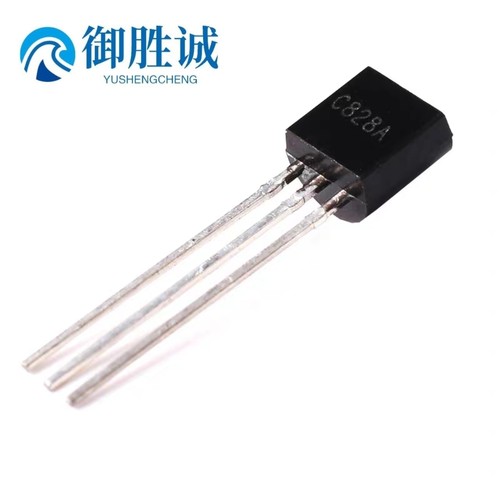 直插三极管 2SC828 C828 TO92 PNP小功率三极管 0.1A 30V 1K=60元