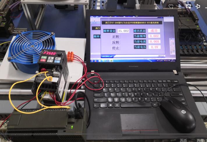 西门子S7-200型PLC与台达VFD-MS系列变频器modbus通讯控制例程新