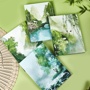 溪年包邮古风本册手帐奏折本现货 总长1m 内页尺寸13*18cm