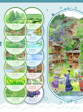 溪年11月小木桥石潭清泉苗岭山居飞桥流瀑弥山亘野沃野千里层波叠