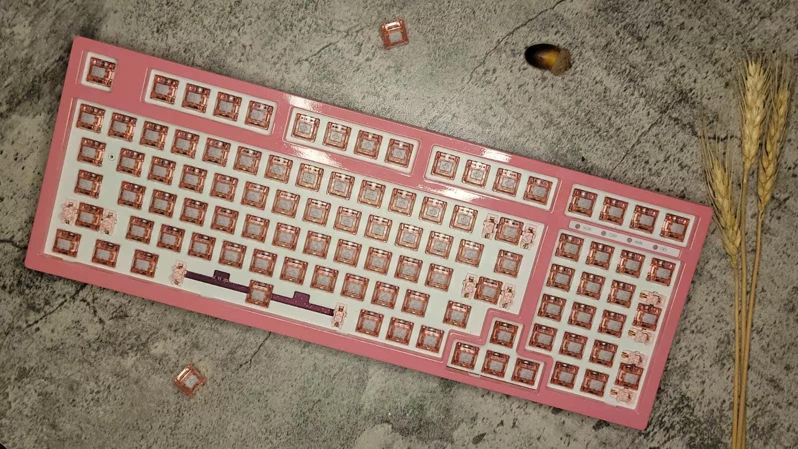 COTTON CANDY SWITCHES 3-PIN TACTILE MECHNICAL KEYBOARD